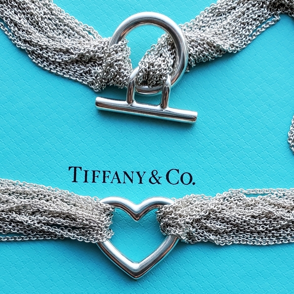 Retired multi strand toggle choker necklace - Picture 8 of 10